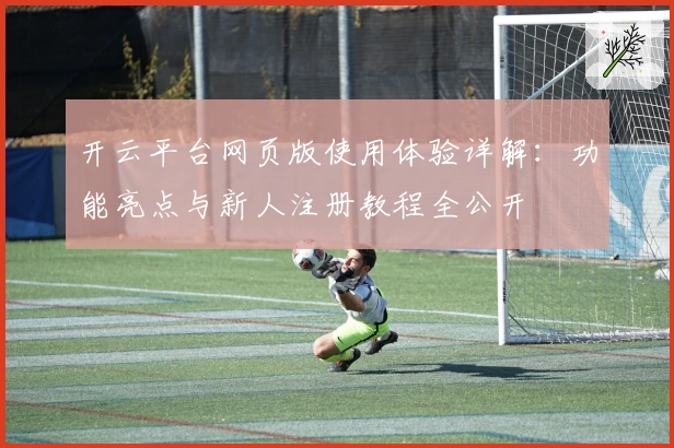 开云平台网页版使用体验详解：功能亮点与新人注册教程全公开